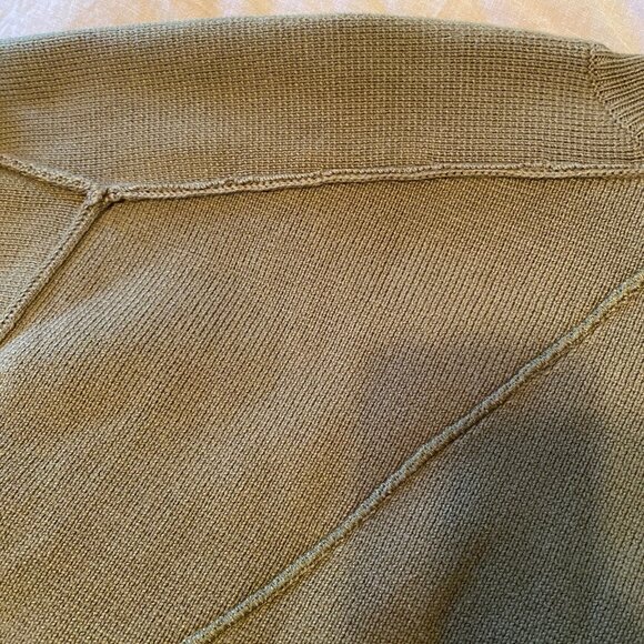 NWT Rag & Bone - Lysa Cropped Sweater - Olive - Medium - Picture 4 of 4